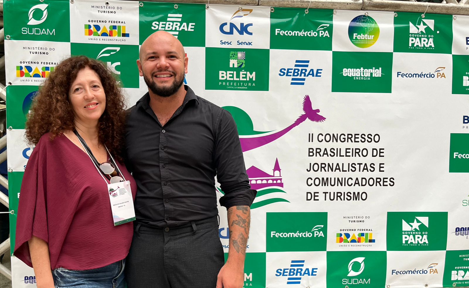 Jornalistas da Setur representam o Tocantins em congresso nacional de comunicação para o turismo