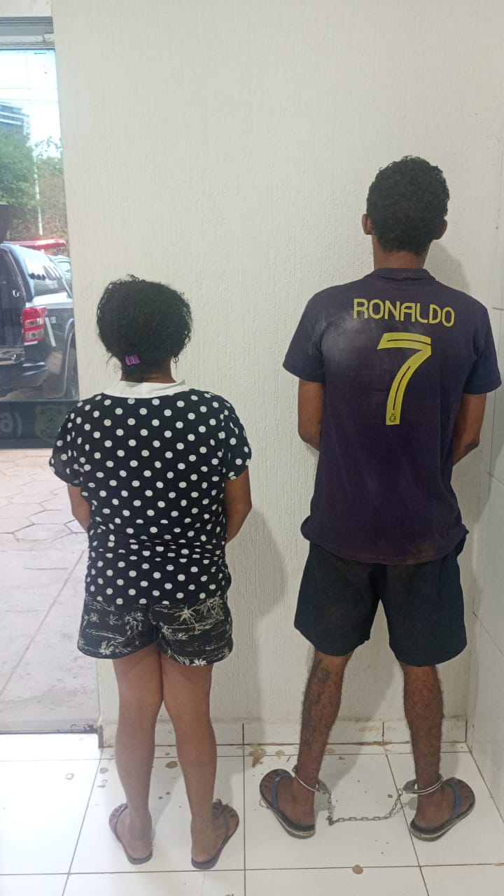 Casal é preso após invadir e roubar residência de idoso em Tocantínia 