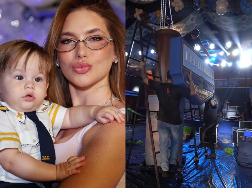 Virginia mostra detalhes luxuosos da festa de 1 ano de José Leonardo