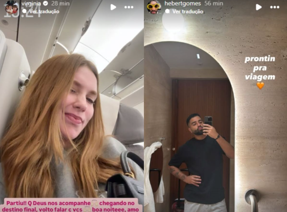 Virginia Fonseca desembarca em Madri e rumores com Vini Jr. ganham força