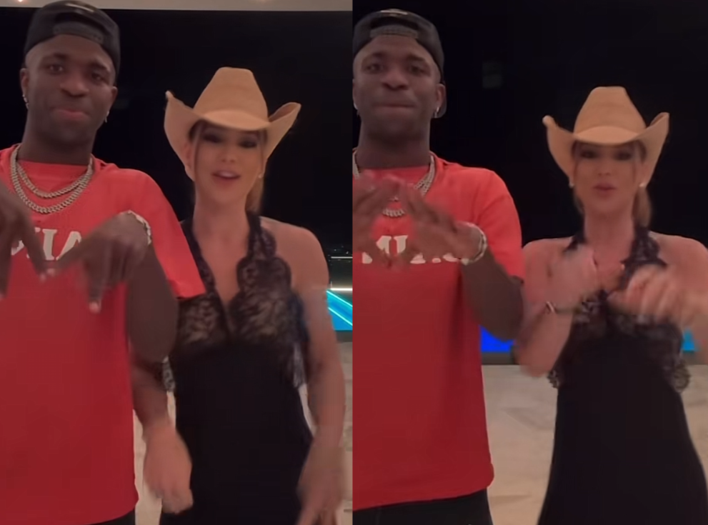 Vini Jr. e Virginia Fonseca aparecem juntos em vídeo e agitam web
