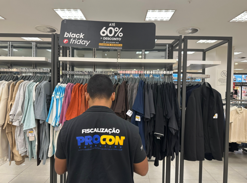 Procon Tocantins divulga pesquisa de preços e orienta consumidores para compras seguras na Black Friday