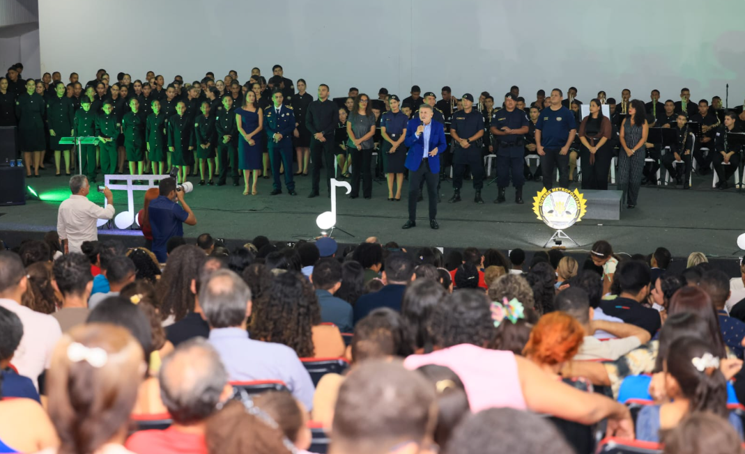 Concerto da Guarda Metropolitana emociona público em Palmas