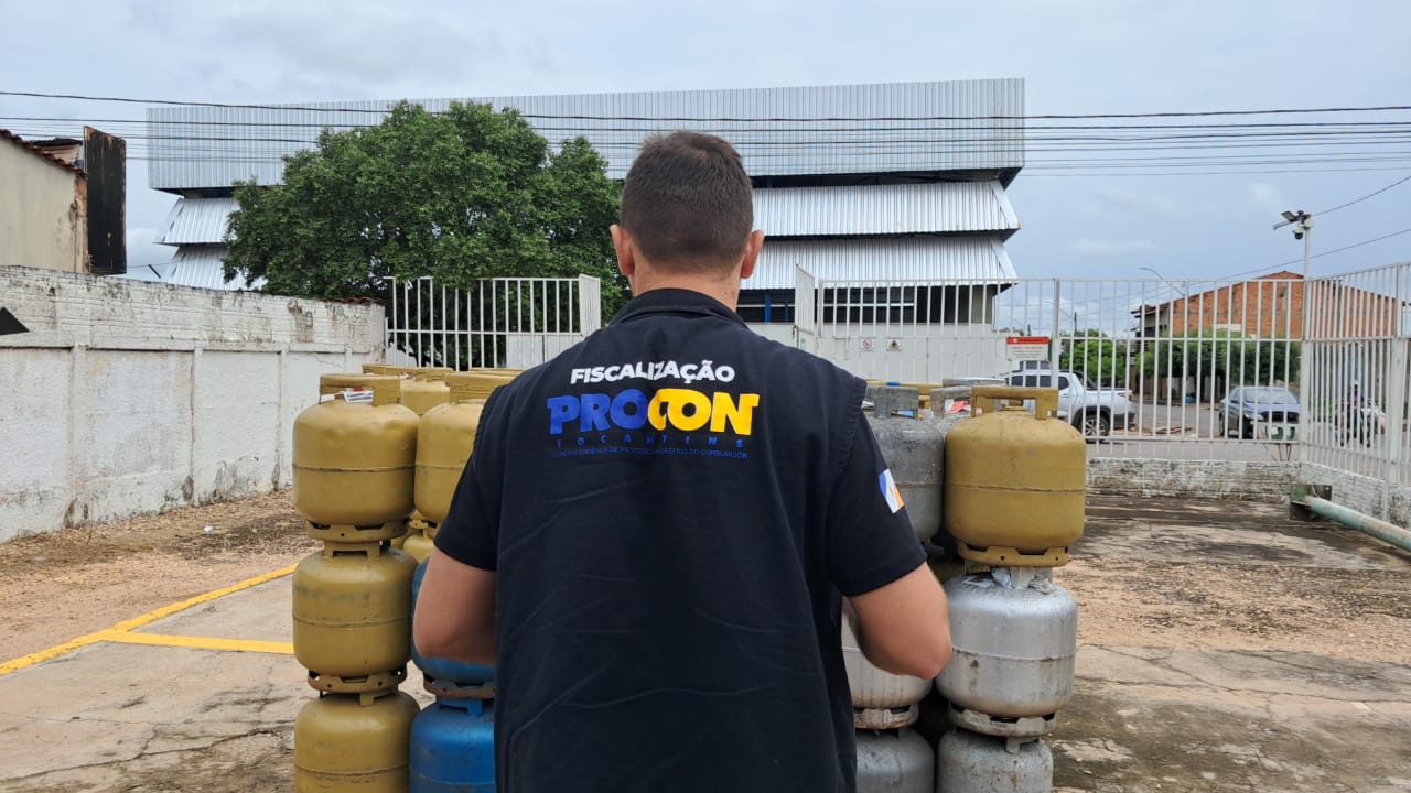 Procon Tocantins divulga pesquisa de preços do gás de cozinha em 12 municípios do Estado