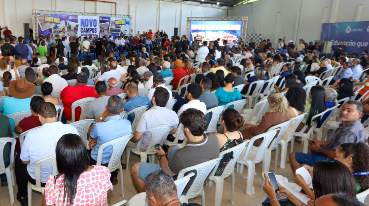 Em Augustinópolis, governador Wanderlei Barbosa autoriza construção de câmpus da Unitins com investimento de R$ 25 milhões