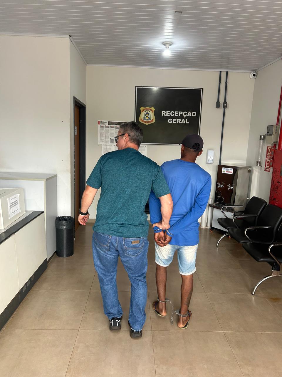 Polícia Civil do Tocantins prende homem que invadiu casa para abusar de mulher em Caseara