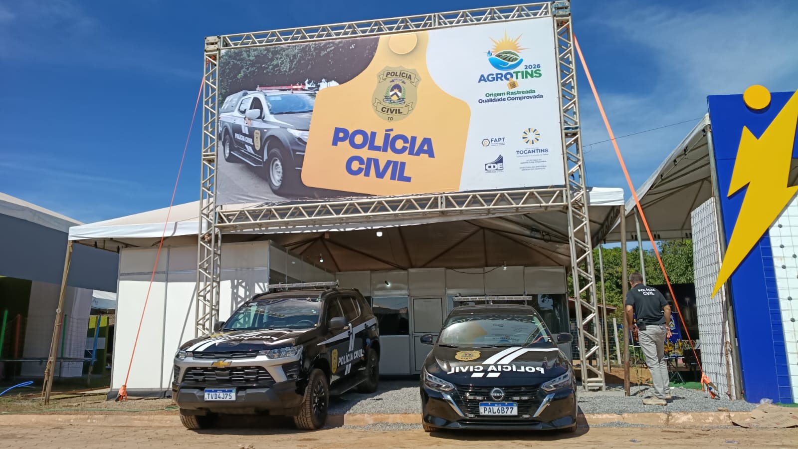 Polícia Civil reforça atuação na Agrotins 2026 com atendimento ao público e registro de ocorrências