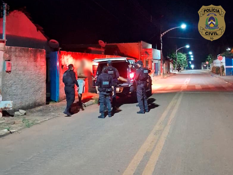 Polícia Civil do Tocantins prende investigado por estupro de vulnerável durante operação interestadual