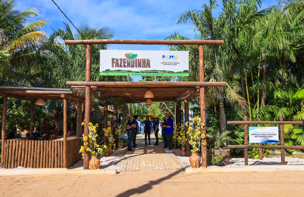 Fazendinha recebe produtores, estudantes e visitantes no primeiro dia da Agrotins 2026