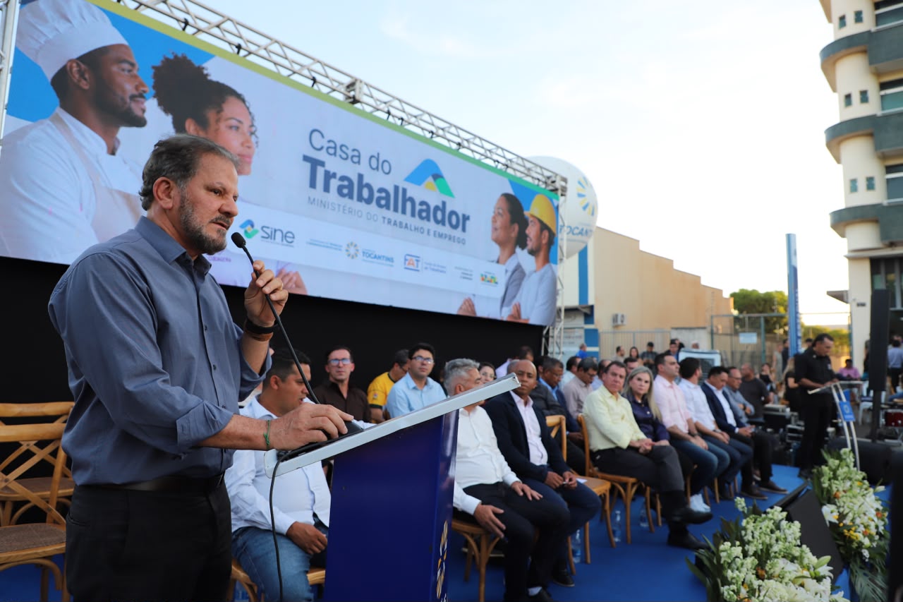 Em Palmas, Governo do Tocantins inaugura Casa do Trabalhador e reforça políticas de empregabilidade no estado