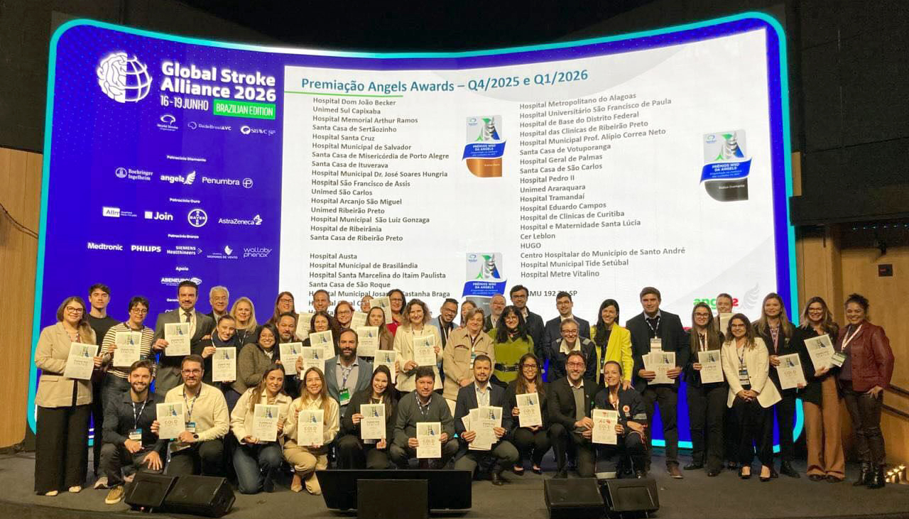 F3 - Angels Awards-hgp HGP conquista certificação internacional pela excelência na assistência a pacientes com AVC