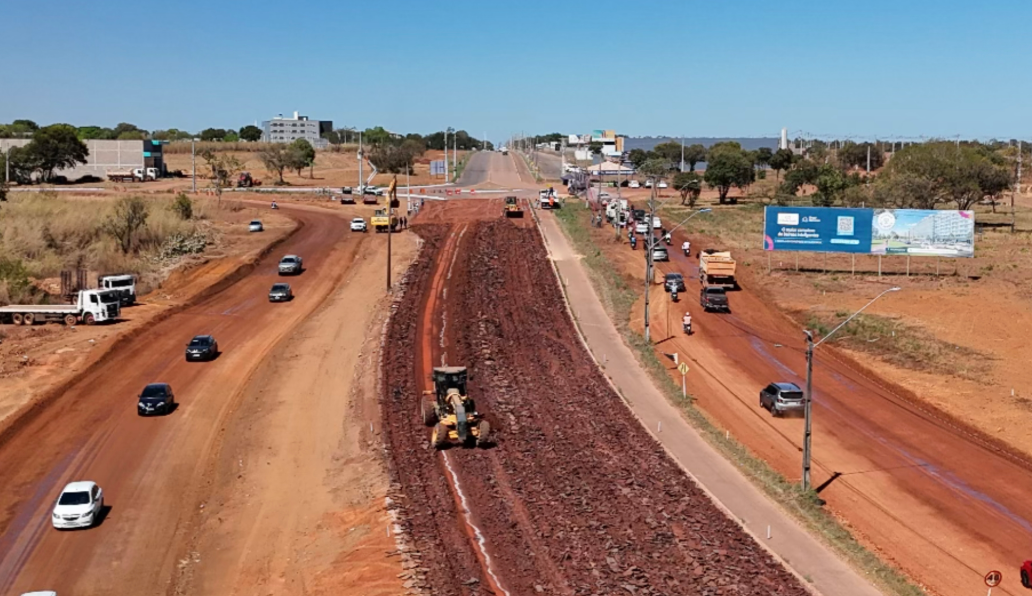 Prefeitura inicia obras de reestruturação e recapeamento da Avenida Siqueira Campos na região sul de Palmas