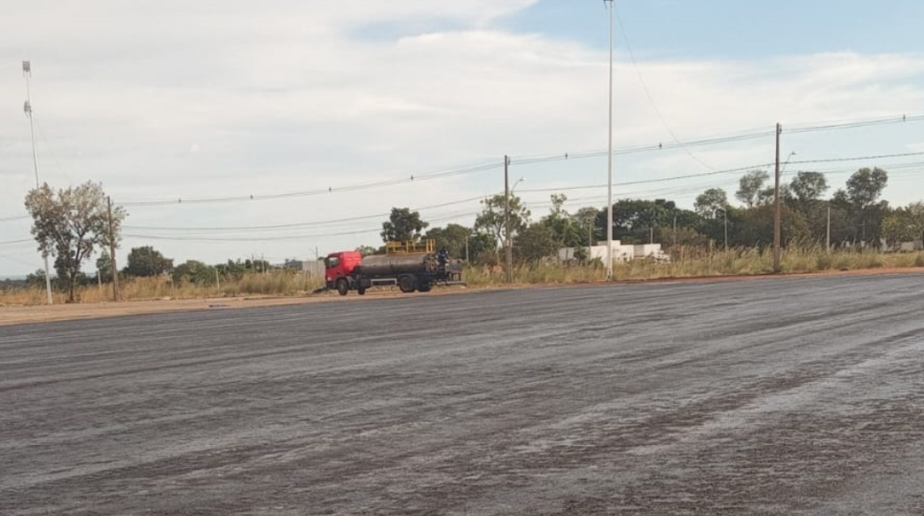 Estacionamento do Estádio Domingos Santos é ampliado para melhor acomodar estrutura do Arraiá da Capital