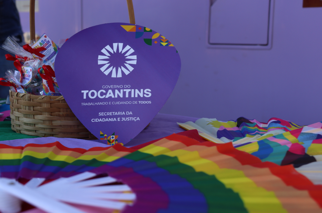 Governo do Tocantins leva Caravana da Cidadania e Justiça para a Parada do Orgulho LGBT+ de Palmas