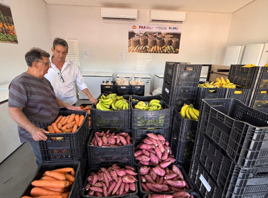 Prefeitura distribuirá mais 460 cestas pelo Programa de Aquisição de Alimentos