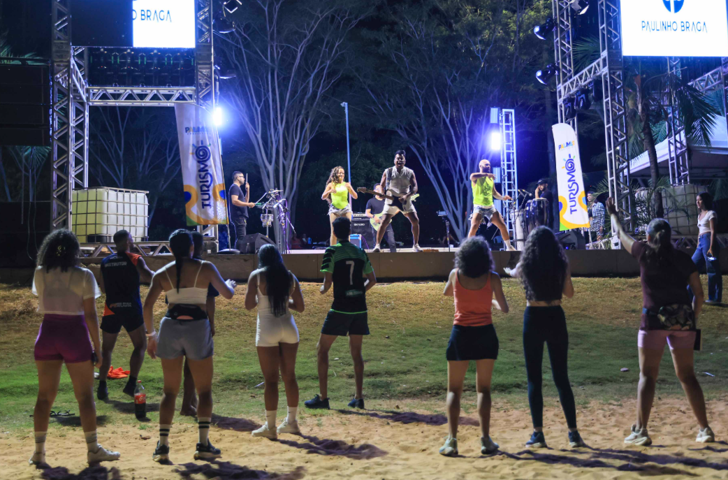Palmas Férias 2026 oferece shows, dança e gastronomia na praias da Capital