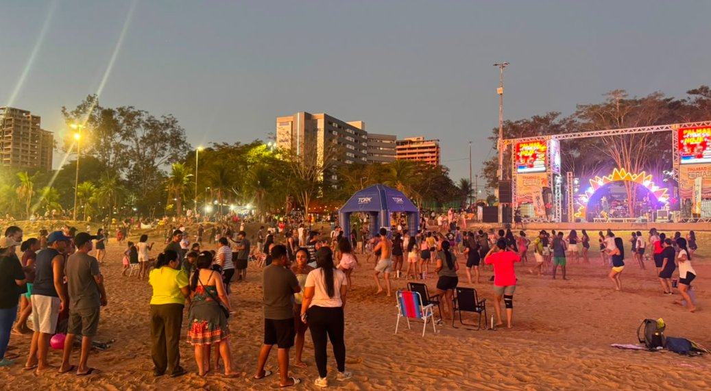 Palmas Férias 2026 encerra temporada com programação para toda a família nas praias da Capital