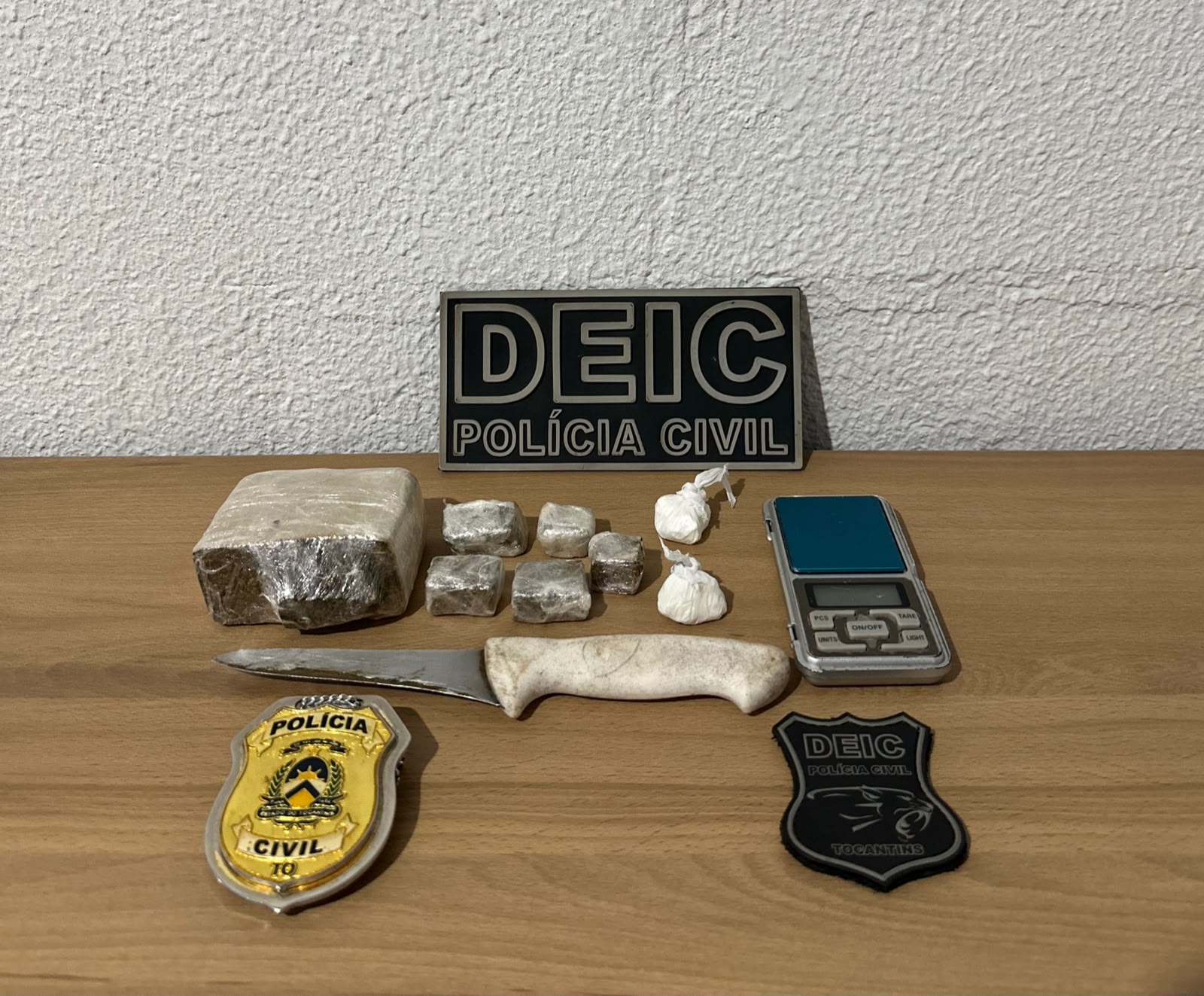 Em Paraíso do Tocantins, Polícia Civil prende homem por tráfico de drogas