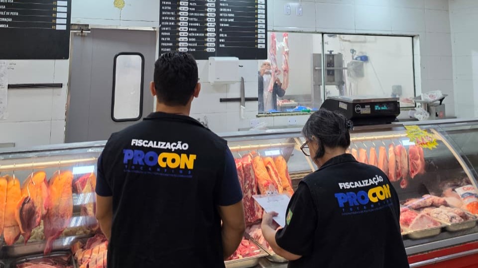 Procon Tocantins pesquisa de preços de carne em Palmas 03.09.26 Procon Tocantins divulga pesquisa de preços de carnes em Palmas com variações de até 100%