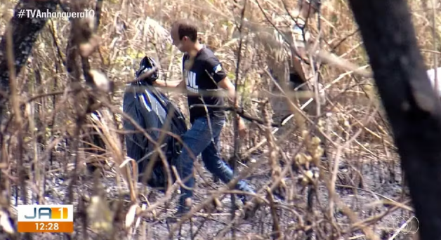 Ossada humana é encontrada após queimada em Palmas