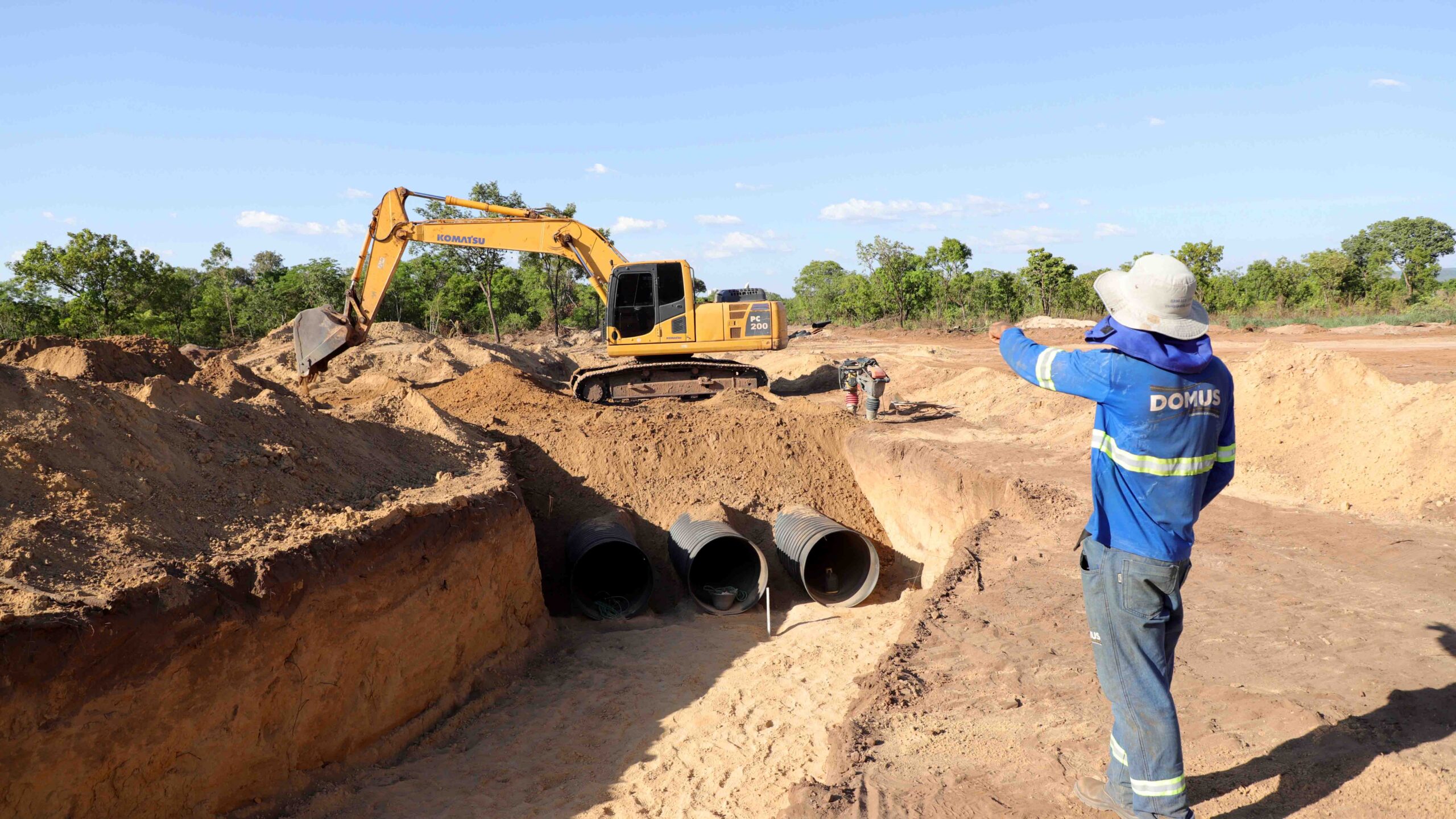 Governo do Tocantins avança com obras de pavimentação e drenagem na Quadra 1.007 Sul, em Palmas