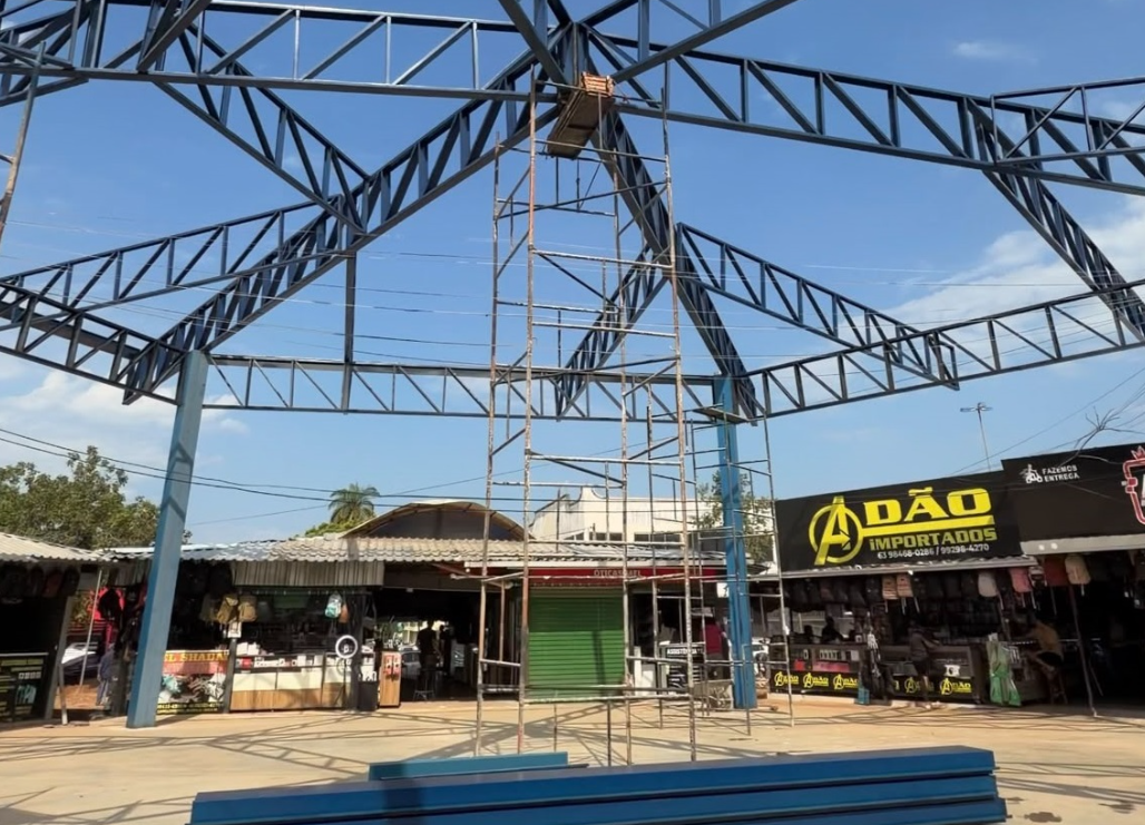 Revitalização do Camelódromo de Palmas entra na reta final